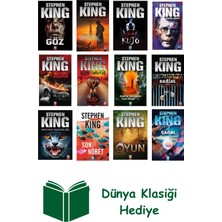 Altın Kitaplar Stephen King 12 Kitap Seti + Dünya Klasiği Hediye