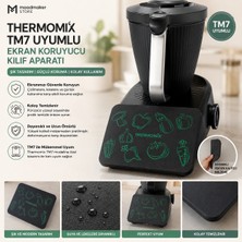 Thermomix Tm7 Uyumlu Şık Tasarımlı Mutfak Ekran Koruyucu Kılıf Aparatı