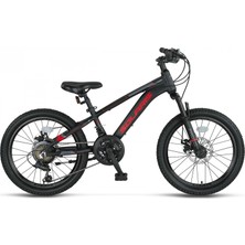 Ümit 2051 Solarıs Erkek Çocuk Bisikleti 254H Md 20 Jant 21 Vites Black Red