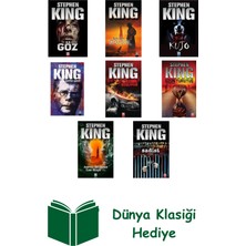 Altın Kitaplar Stephen King 8 Kitap Seti + Dünya Klasiği Hediye