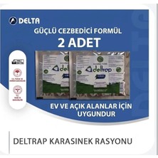 Volkan Ziraat Mühendislik Zehirsiz Organik Sinek Tutucu ve Etkili Tuzak: Delta Flykill Sinek Tuzağı Rasyonu Organik Sinek Çekici Yem