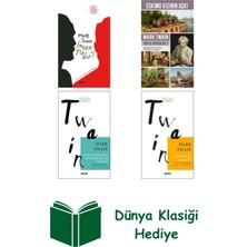 Alfa Yayınları Mark Twain 4 Kitap Seti + Dünya Klasiği Hediye
