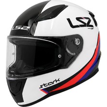 Ls2 Rapıd 2 Stark Kapalı Kask 2XL Polikarbonat Nefes Alabilen Renkli Tasarım ile Güvenli Sürüş
