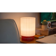Arylamp Designs Modern Ribbed Table Lamp