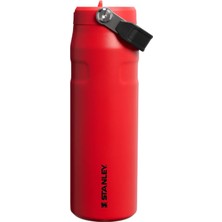 Stanley The Iceflow Bottle Flip Straw 2.0 1.06L Pipetli Termos 10-12111-0271 Kırmızı