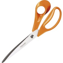Fiskars Evrensel Makas, Uzunluk: 25 Cm, Paslanmaz Çelik Bıçak/plastik Saplar, Turuncu, Klasik, S94,