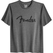 Fender® Spaghetti Logo T-Shirt - Antrasit