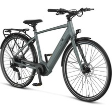Mosso Horızon Elektrikli Şehir Bisiklet 500H Hyd 28 Jant 9 Vites Smoke Gray