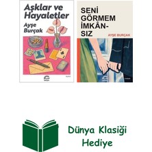 İletişim Yayınları Ayşe Burçak 2 Kitap Seti + Dünya Klasiği Hediye