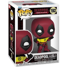 Funko Pop! Marvel: Deadpool 2 - X-Men Gömleği ile Deadpool | Resmi Ürün - Raf Teşhir Için Koleksiyon