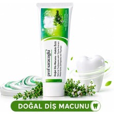 Prof Saracoğlu Prof. Saraçoğlu Florürsüz Diş Macunu 75 ml Kekik Özlü SLS İçermez