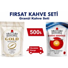 Hancıbey Gold Kahve ve Kahve Kreması Seti