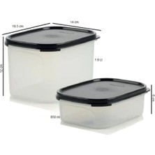 Tupperware Kompakt Ikili Saklama Kabi 1.9 Lt- 850 ml