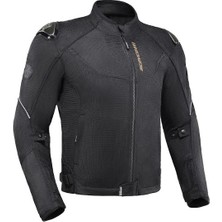 Scoyco JK194 Motosiklet Montu Yazlık Fileli Dayanıklı Makro Kumaş Motorcu Mont Black