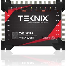 Delixa Teknoline 10X12 Sonlu Uydu Dağıtım Santrali Multıswıtch