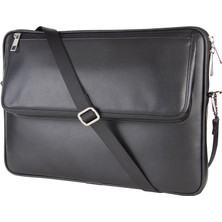 Delixa S.deri Laptop Çantası,tablet Çantası,13.3'' Inç,vegan,omuz ve Valiz Askılı,aksesuar ve Evrak Cepli,2