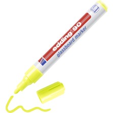 Delixa 90 Cam Yazı Tahtası Kalemi - Sarı - 1 Cam Kalem - 2-3 mm Yuvarlak Uçlu