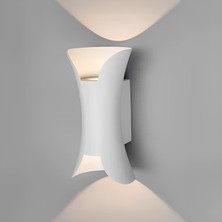 Delixa Çift Yönlü Iç ve Dış Mekan Aplik - Modern Bahçe Aplik - Alüminyum Duvar Aydın