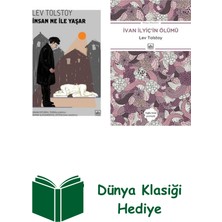 İthaki Yayınları Lev Nikolayeviç Tolstoy 2 Kitap Seti + Dünya Klasiği Hediye