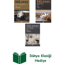 İletişim Yayınları Lev Nikolayeviç Tolstoy 3 Kitap Seti + Dünya Klasiği Hediye