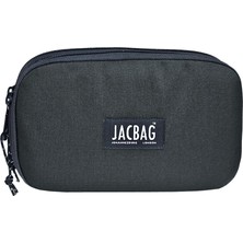 Delixa Jacbag Double Cover -Çift Kapaklı Kalem Kutu (Siyah)