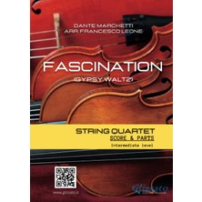 Delixa String Quartet Sheet Music: Fascination (Score And Parts): Gypsy Waltz (String Quartet Arrangements)