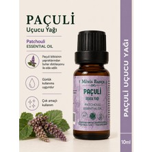 Minia Bahçe Paçuli Uçucu Yağı, %100 saf,  10ml