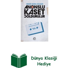 İletişim Yayınları Anonslu Kaset Doldurulur + Dünya Klasiği Hediye