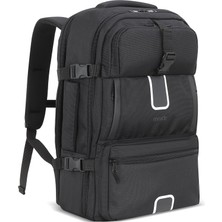 Delixa Explor Eco MCE-1205 34L El Bagajı Seyahat Sırt Çantası, 17.3 Inç Laptop Sırt Çantası, Su Geçirm