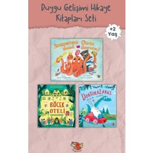 Uçan Kitap Okula Uyum ve Duygu Gelişimi Resimli Hikaye Kitapları Seti (2-6 Yaş Okul Öncesi)