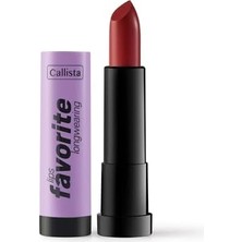 Callista Lips Favorite Longwearing Lipstick Kalıcı Ruj 303, Kırmızı