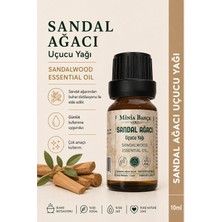 Minia Bahçe Sandal Ağacı Uçucu Yağı %100 Saf ve Doğal - 10 ml