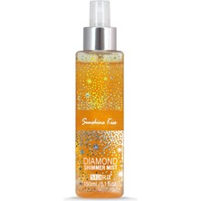 Delixa Kozmetik IMM212.266 Sunshine Kiss Diamond Shimmer Mist Vücut Spreyi Gold