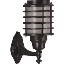 Delixa Avonnı BAP-68128-BSY Siyah Elektrostatik Toz Boyalı Dış Mekan Aydınlatma, E27, Aluminyum, Polikarbon