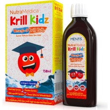 Nutramedica Krill Kidz Omega3 ve Krill Yağı Içeren Takviye Edici Gıda 150ML