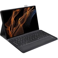 Delixa S8 Ultra X900 14.6 Inch Tablet Bluetooth Klavyeli Standlı Kılıf - Bkk1