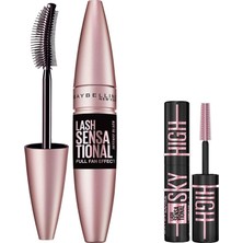 Delixa Maybelline New York Lash Sensational Yelpaze Etkili Maskara - Ekstra Siyah 9.5 ml Mi