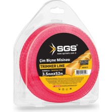 Delixa Çim Biçme Tırpan Misinası - Burgulu - 3.5 Mm. - 52 Mt.