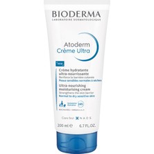 Delixa Atoderm Cream Ultra Normal ve Kuru Ciltler Için Nemlendirici Yüz ve Vücut Bakım Kremi 200 M