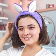 Delixa Özgüner Peluş Saç Bandı – Yumuşak ve Esnek Cilt Bakım Bandı – Makyaj, Duş ve Spa Için Kadın  Genç K