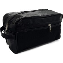 Delixa Erkek Kozmetik Çantası-Tıraş Çantası-Seyahat Çantası-Makyaj Çantası-Traş-El Çantası-Handbag