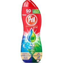 Delixa Pril Excellence Duo Jel Bulaşık Makinesi Deterjanı 900ML 50 Yıkama Yağ Çözücü