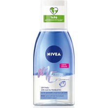 Delixa Çift Fazlı Göz Makyaj Temizleyici 125 Ml,biotin,kirpik Bakımı,suya Dayanıklı Maskara ve Makyaj