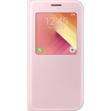 Delixa A5 2017 S-View Kılıf, Pembe
