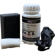 Delixa Point Care Ekstra Siyah Spor Ayakkabı, Mont, Direksiyon, Döşeme, Çanta, Kemer, Deri Boyası 125 ml