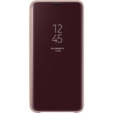 Delixa EF-ZG960C S9 View Standing Cep Telefonu Kılıfı, Altın ( Türkiye Garantili)