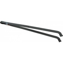 Delixa Orta Boy 32CM Dövme Çelik Soba Mangal Şömine Maşası Paslanmaz