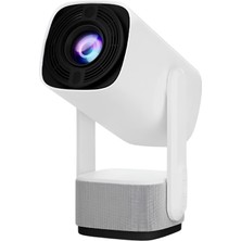 Delixa Full Hd 1080P Şarjlı Projeksiyon Cihazı - Dev Ekran, Wifi Bağlantılı, Hazır Android Kurulu, H