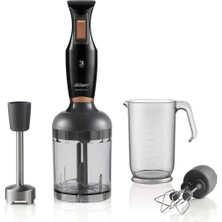 Delixa AR1108-S Smarty Neo El Blender Seti, 900 W, 800 ml Hazne, Siyah