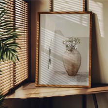 Delixa Neutral Wall Art Çerçevesiz Poster, Modern Dekoratif Çerçevesiz Poster, Tablo, Netrualw